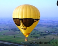 Met Luchtballon van Oordt Ballooning in Zwolle de lucht in